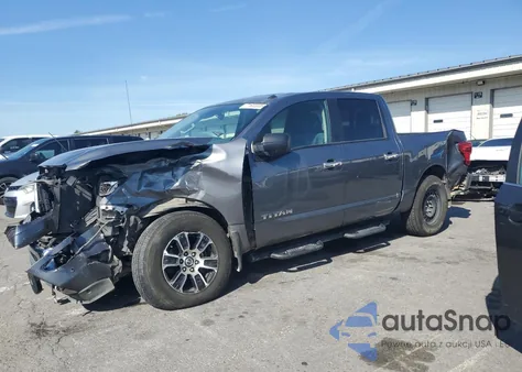 2021 Nissan Titan Sv z USA, uszkodzony, nr VIN 1N6AA1EF3MN533700